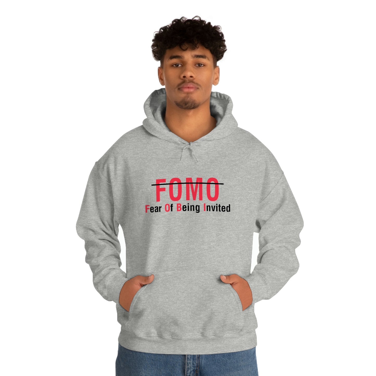 FOBI - Unisex Heavy Blend Hooded Sweatshirt