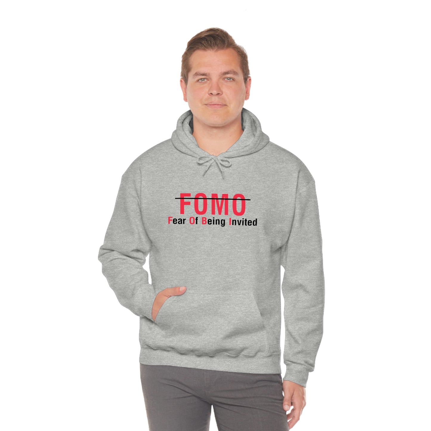 FOBI - Unisex Heavy Blend Hooded Sweatshirt